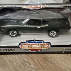 Black Pontiac GTO Judge Toy Car